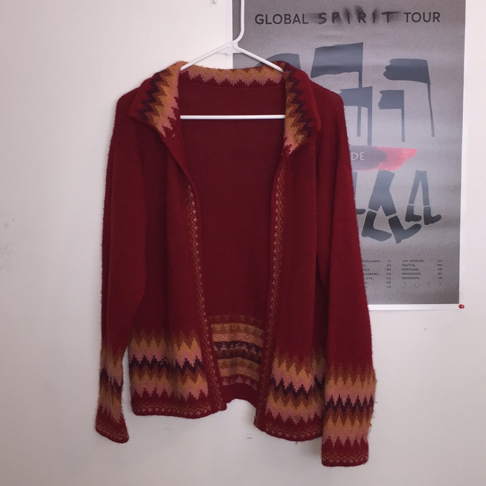 Vintage wool cardigan